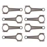 Manley Chevrolet LS Pro Series I-Beam Connecting Rod - 6.100in L - Stock Journal Size (Set of 8) thumbnail 7