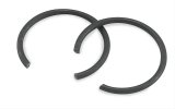 Wiseco 23mm Round Wire Pin Locks (Pair) Retaining Clip Shelf Stock thumbnail 1