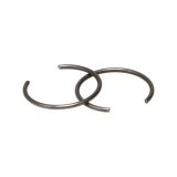 Wiseco 21mm Round Wire Pin Locks (Pair) Retaining Clip Shelf Stock thumbnail 3