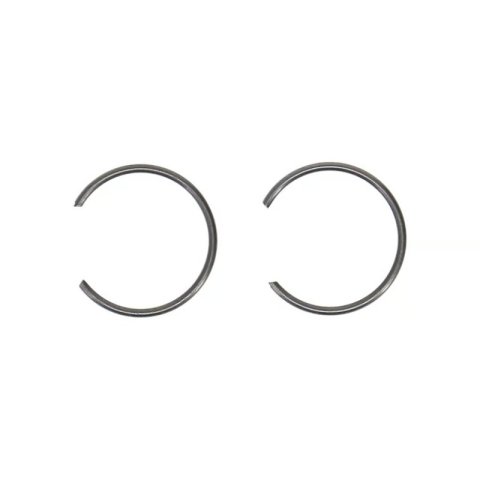 Wiseco 24mm Round Wire Pin Locks (Pair) Retaining Clip Shelf Stock thumbnail 3