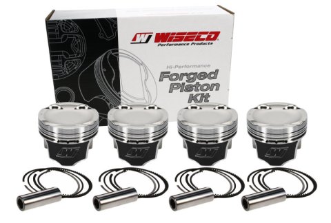 Wiseco 1400 HD Mitsubishi 4G63 Turbo -14cc Piston Shelf Stock Kit thumbnail 5