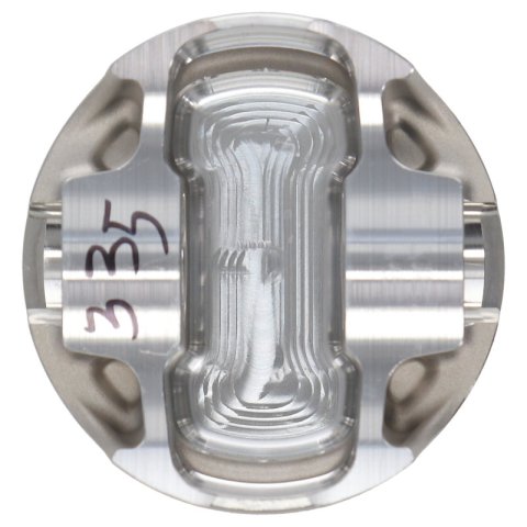 Wiseco Mitsubishi EVO X 4B11 Turbo -4.5cc 86mm Bore 8.8 CR HD Forged Piston Kit thumbnail 4