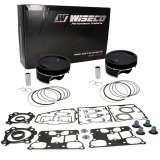 Wiseco 07-14 HD TC96 Dome 10.5:1 103cid (X) Piston thumbnail 2
