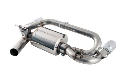 AWE Tuning BMW F22 M235i / M240i Touring Edition Axle-Back Exhaust - Chrome Silver Tips (90mm) thumbnail 1