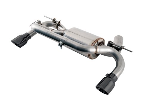AWE Tuning BMW F3X 340i Touring Edition Axle-Back Exhaust - Diamond Black Tips (90mm) thumbnail 1