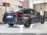 AWE Tuning BMW F10 M5 Touring Edition Axle-Back Exhaust Chrome Silver Tips thumbnail 9