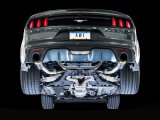 AWE Tuning S550 Mustang EcoBoost Axle-Back Exhaust - Touring Edition (Diamond Black Tips) thumbnail 1
