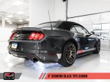 AWE Tuning S550 Mustang EcoBoost Axle-Back Exhaust - Touring Edition (Diamond Black Tips) thumbnail 8