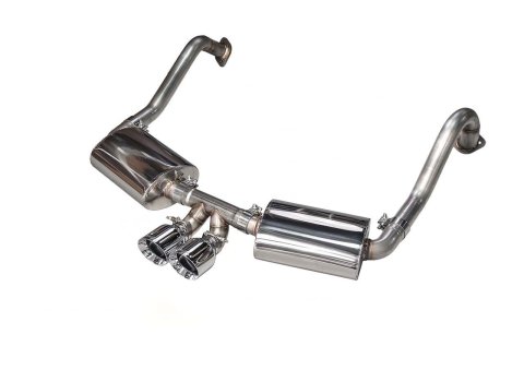 AWE Tuning Porsche 981 Performance Exhaust System - w/Chrome Silver Tips thumbnail 3