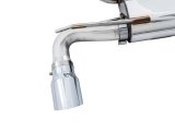 AWE Tuning Ford Focus RS SwitchPath Cat-Back Exhaust - Chrome Silver Tips thumbnail 4