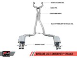 AWE Tuning Mercedes-Benz W205 AMG C63/S Sedan SwitchPath Exhaust System - for Non-DPE Cars thumbnail 9