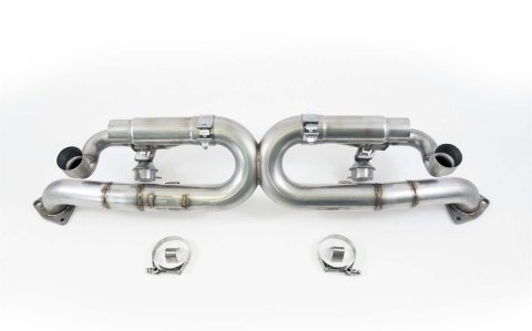 AWE Tuning Porsche 991 SwitchPath Exhaust for Non-PSE Cars Diamond Black Tips thumbnail 2