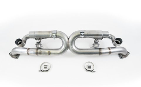 AWE Tuning Porsche 991 SwitchPath Exhaust for PSE Cars Chrome Silver Tips thumbnail 9