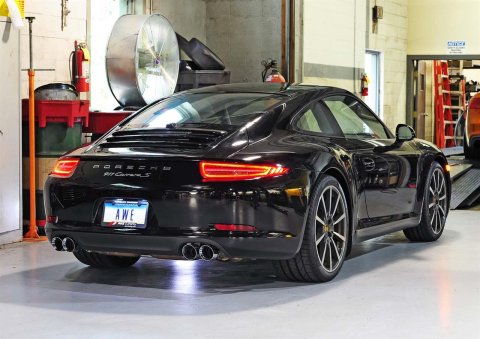 AWE Tuning Porsche 991 SwitchPath Exhaust for PSE Cars (no tips) thumbnail 1