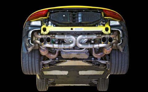 AWE Tuning Porsche 991 SwitchPath Exhaust for PSE Cars (no tips) thumbnail 2