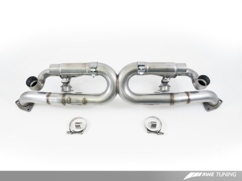 AWE Tuning Porsche 991 SwitchPath Exhaust for PSE Cars (no tips) thumbnail 4