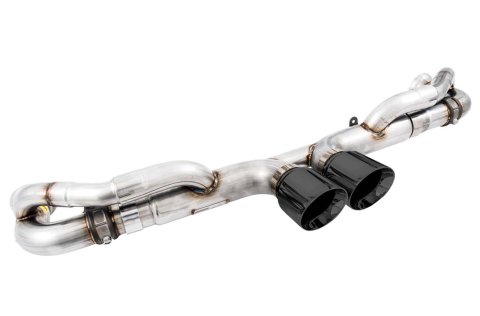 AWE Tuning Porsche 991 GT3 / RS SwitchPath Exhaust - Diamond Black Tips thumbnail 2