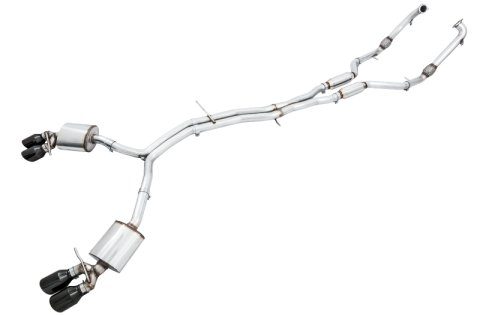 AWE Tuning Audi B9 S4 SwitchPath Exhaust - Non-Resonated (Black 102mm Tips) thumbnail 2