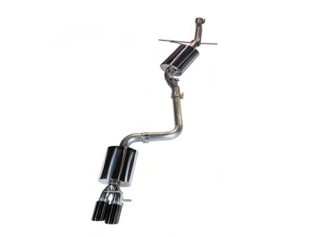 AWE Tuning Audi B8 A4 Touring Edition Exhaust - Single Side Diamond Black Tips thumbnail 5