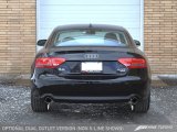 AWE Tuning Audi B8 A5 2.0T Touring Edition Exhaust - Dual Outlet Polished Silver Tips thumbnail 4