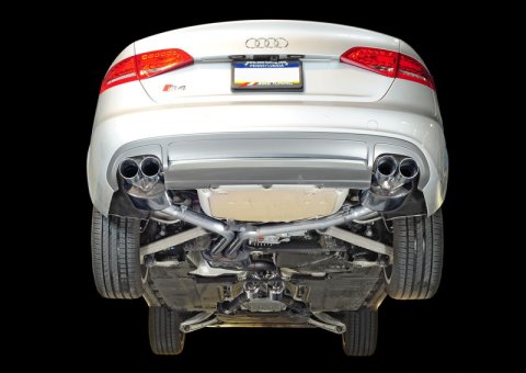 AWE Tuning Audi B8.5 S4 3.0T Touring Edition Exhaust System - Diamond Black Tips (102mm) thumbnail 9