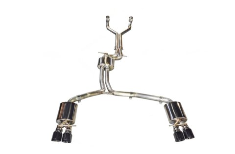 AWE Tuning Audi C7 / C7.5 S6 4.0T Touring Edition Exhaust - Diamond Black Tips thumbnail 6