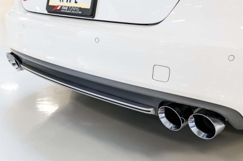 AWE Tuning Audi C7 / C7.5 S7 4.0T Touring Edition Exhaust - Polished Silver Tips thumbnail 1