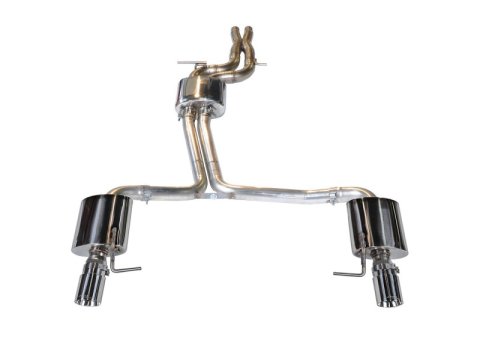 AWE Tuning Audi C7 A7 3.0T Touring Edition Exhaust - Dual Outlet Chrome Silver Tips thumbnail 6