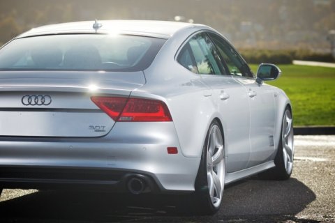 AWE Tuning Audi C7 A7 3.0T Touring Edition Exhaust - Dual Outlet Chrome Silver Tips thumbnail 9