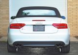 AWE Tuning B8 / B8.5 S5 Cabrio Touring Edition Exhaust - Resonated - Diamond Black Tips thumbnail 2