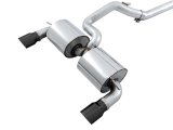 AWE Tuning Ford Focus RS Touring Edition Cat-Back Exhaust - Non-Resonated - Diamond Black Tips thumbnail 2