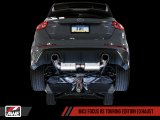 AWE Tuning Ford Focus RS Touring Edition Cat-Back Exhaust - Non-Resonated - Diamond Black Tips thumbnail 3