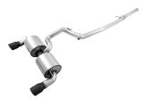 AWE Tuning Ford Focus RS Touring Edition Cat-Back Exhaust - Non-Resonated - Diamond Black Tips thumbnail 6