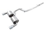 AWE Tuning Ford Focus RS Touring Edition Cat-Back Exhaust- Resonated - Chrome Silver Tips thumbnail 4