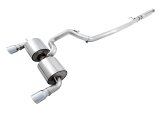 AWE Tuning Ford Focus RS Touring Edition Cat-Back Exhaust- Resonated - Chrome Silver Tips thumbnail 5