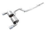 AWE Tuning Ford Focus RS Touring Edition Cat-Back Exhaust- Resonated - Chrome Silver Tips thumbnail 6