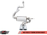 AWE Tuning Ford Focus ST Touring Edition Cat-Back Exhaust - Resonated - Chrome Silver Tips thumbnail 5