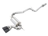 AWE Tuning Ford Focus ST Touring Edition Cat-Back Exhaust - Resonated - Diamond Black Tips thumbnail 2
