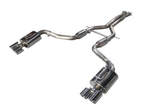 AWE Tuning Porsche Panamera S/4S Touring Edition Exhaust System - Polished Silver Tips thumbnail 2
