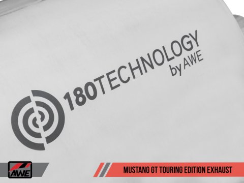 AWE Tuning S550 Mustang GT Cat-Back Exhaust - Touring Edition (Chrome Silver Tips) thumbnail 3