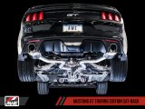 AWE Tuning S550 Mustang GT Cat-Back Exhaust - Touring Edition (Diamond Black Tips) thumbnail 2