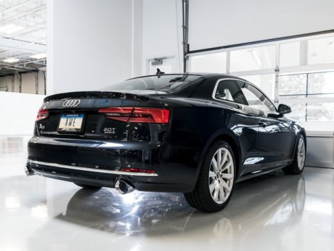 AWE Tuning Audi B9 A5 Touring Edition Exhaust Dual Outlet - Chrome Silver Tips (Includes DP) thumbnail 9
