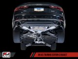 AWE Tuning Audi B9 A5 Touring Edition Exhaust Dual Outlet - Diamond Black Tips (Includes DP) thumbnail 5