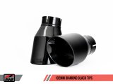 AWE Tuning Audi B9 A5 Touring Edition Exhaust Dual Outlet - Diamond Black Tips (Includes DP) thumbnail 7