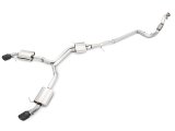 AWE Tuning Audi B9 A5 Touring Edition Exhaust Dual Outlet - Diamond Black Tips (Includes DP) thumbnail 9