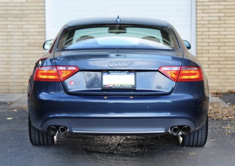 AWE Tuning Audi B8 S5 4.2L Touring Edition Exhaust System - Diamond Black Tips thumbnail 9