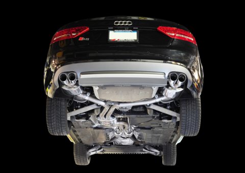 AWE Tuning Audi B8 S5 4.2L Touring Edition Exhaust System - Polished Silver Tips thumbnail 7
