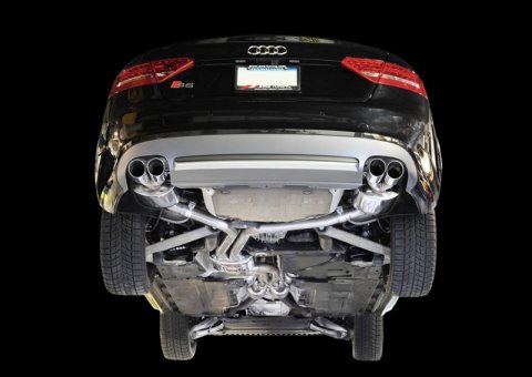 AWE Tuning Audi B8 S5 4.2L Touring Edition Exhaust System - Polished Silver Tips thumbnail 8