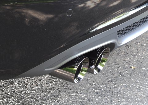 AWE Tuning Audi B8 A4 Touring Edition Exhaust - Single Side Polished Silver Tips thumbnail 8