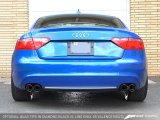 AWE Tuning Audi B8 A5 2.0T Touring Edition Exhaust - Quad Outlet Polished Silver Tips thumbnail 3